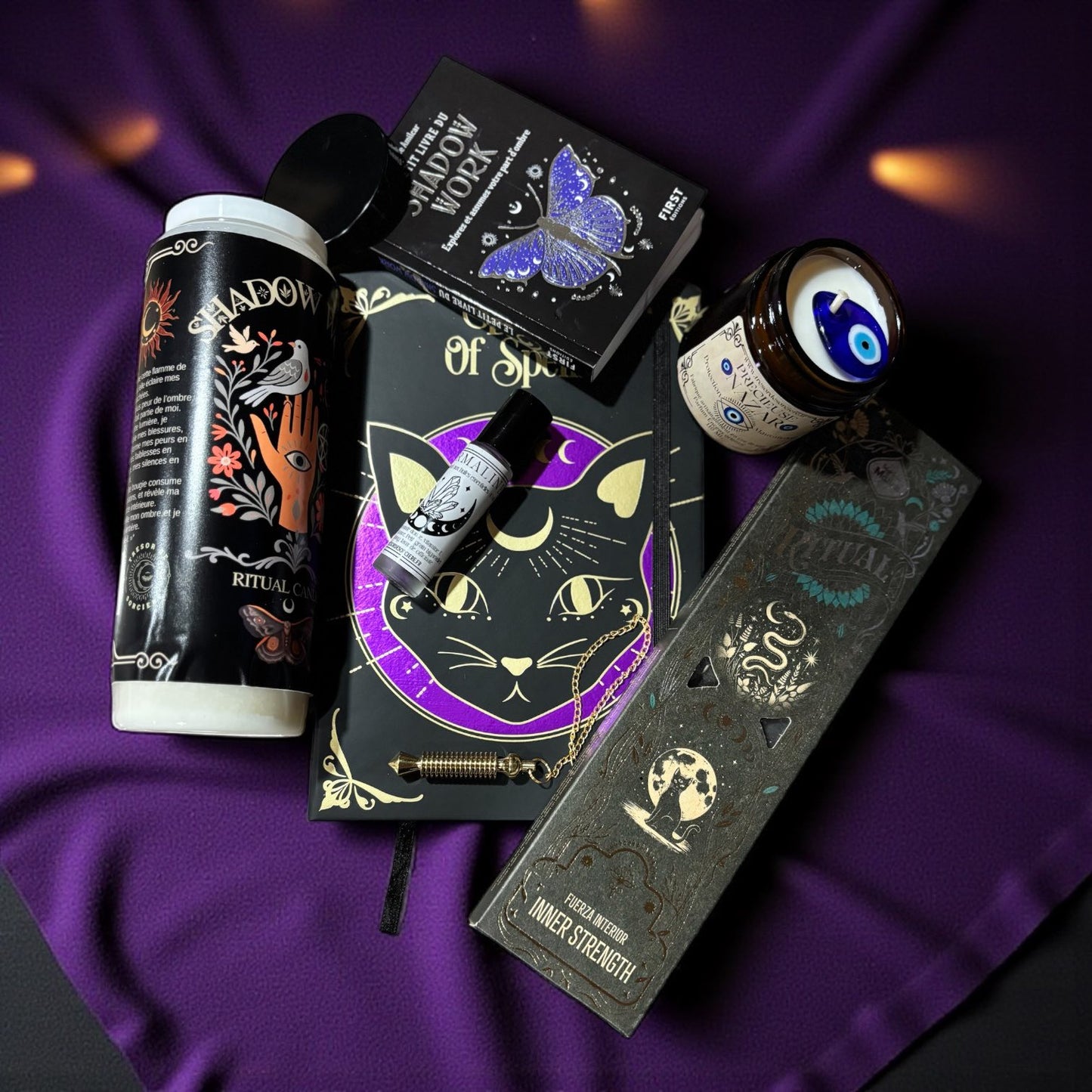 Box sorcière, witch box, box spirituelle, abonnement 12 mois - super box Samhain offerte. livraison incluse