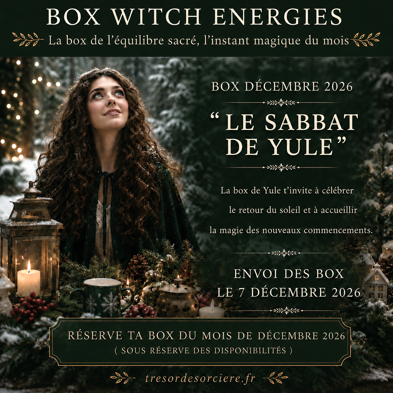 box de Yule, witchbox yule