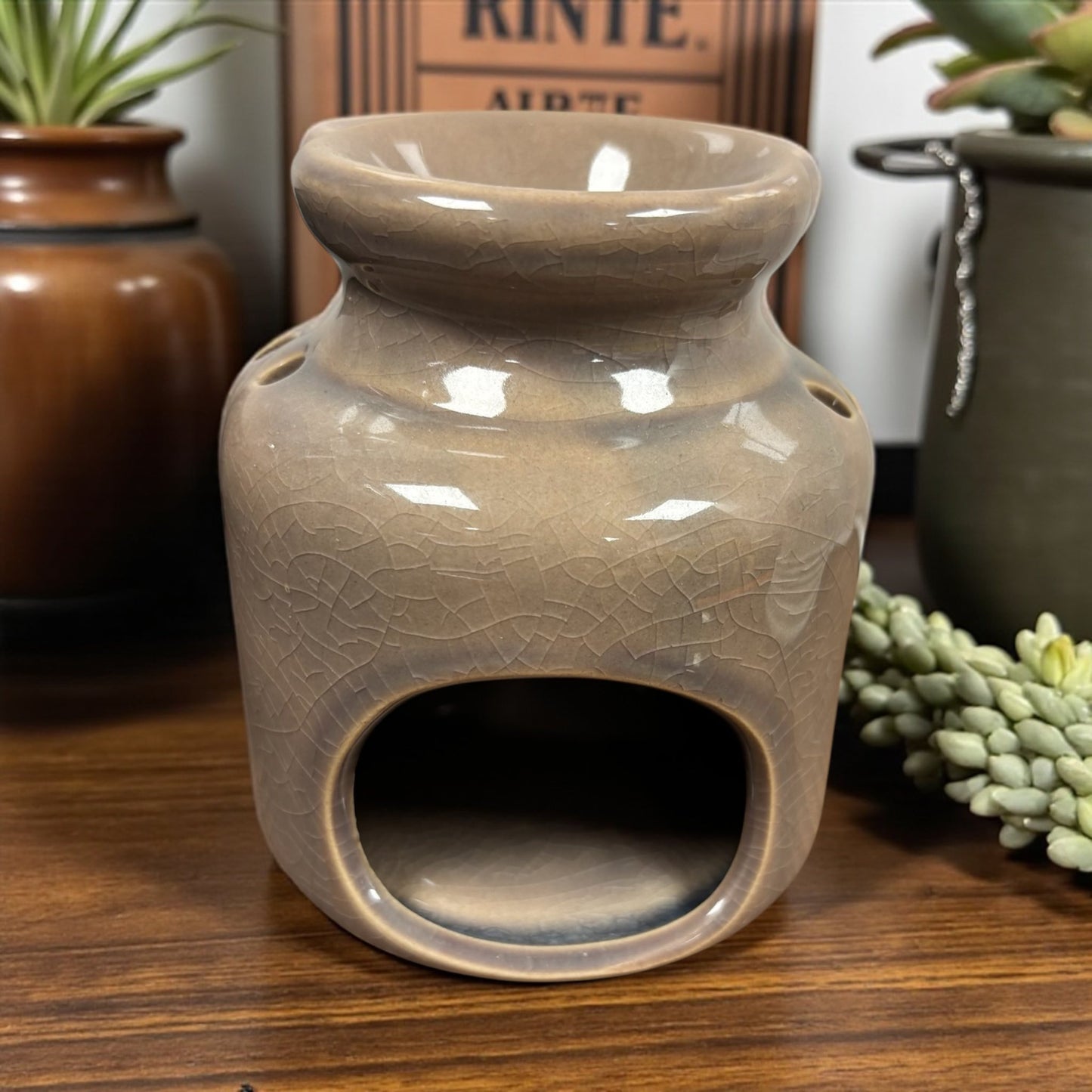 Brûleur à cire, brûle parfum "love home"