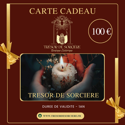 Carte-cadeau Trésor de Sorcière