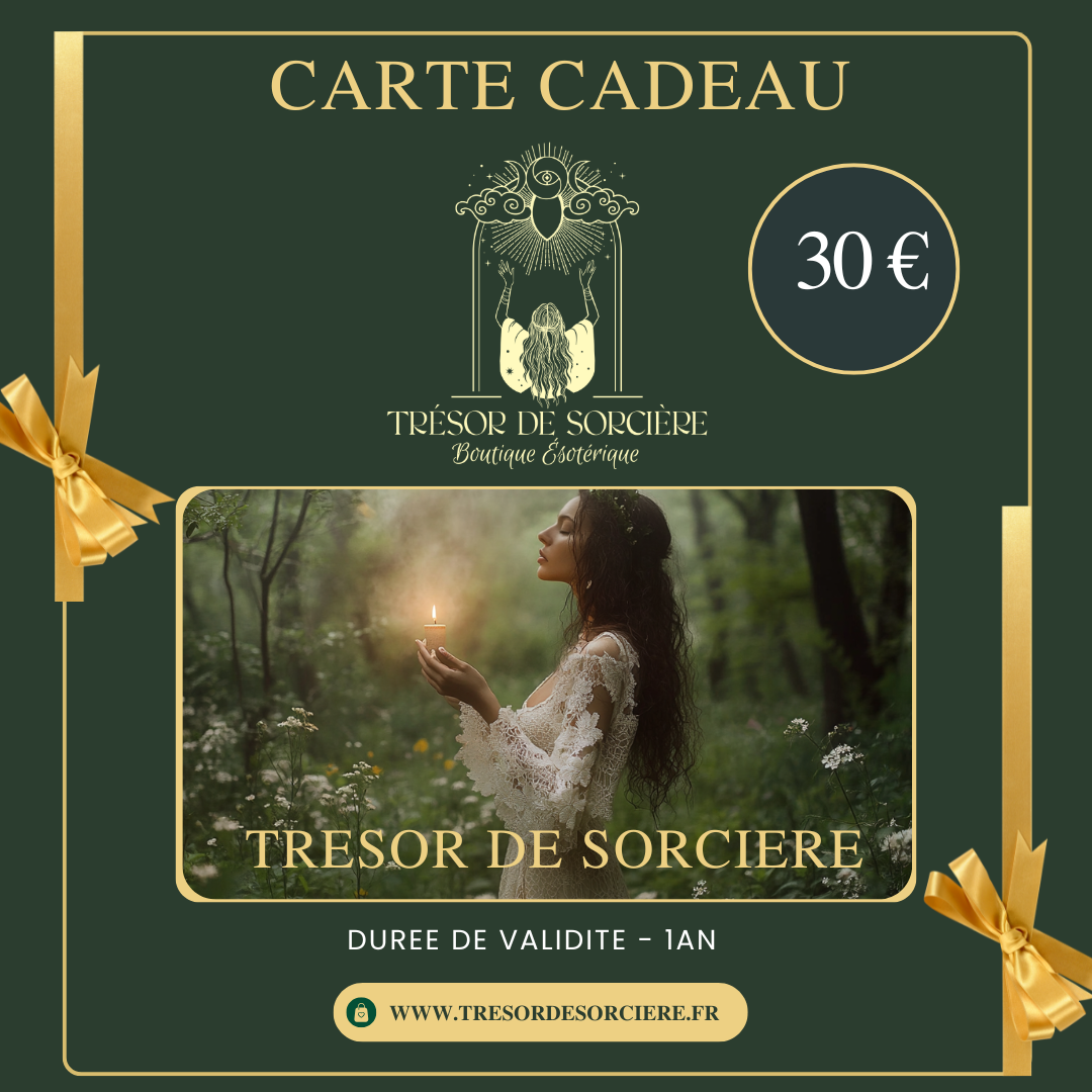 Carte-cadeau Trésor de Sorcière