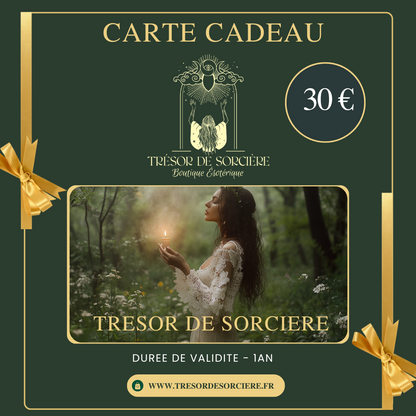 Carte-cadeau Trésor de Sorcière
