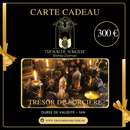 Carte-cadeau Trésor de Sorcière