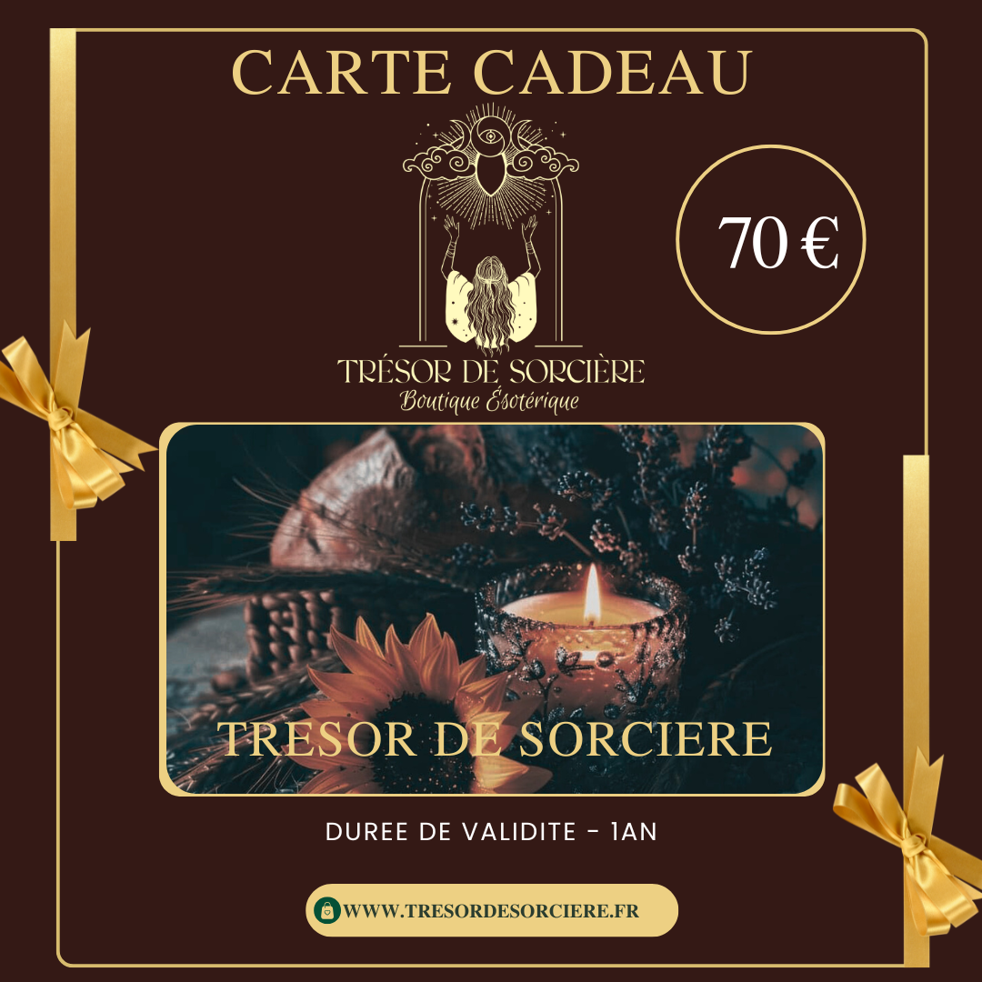 Carte-cadeau Trésor de Sorcière