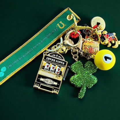 Gri-gri porte clés, gri-gri de sac, gri-gri chance, talisman chance, porte clés spirituel