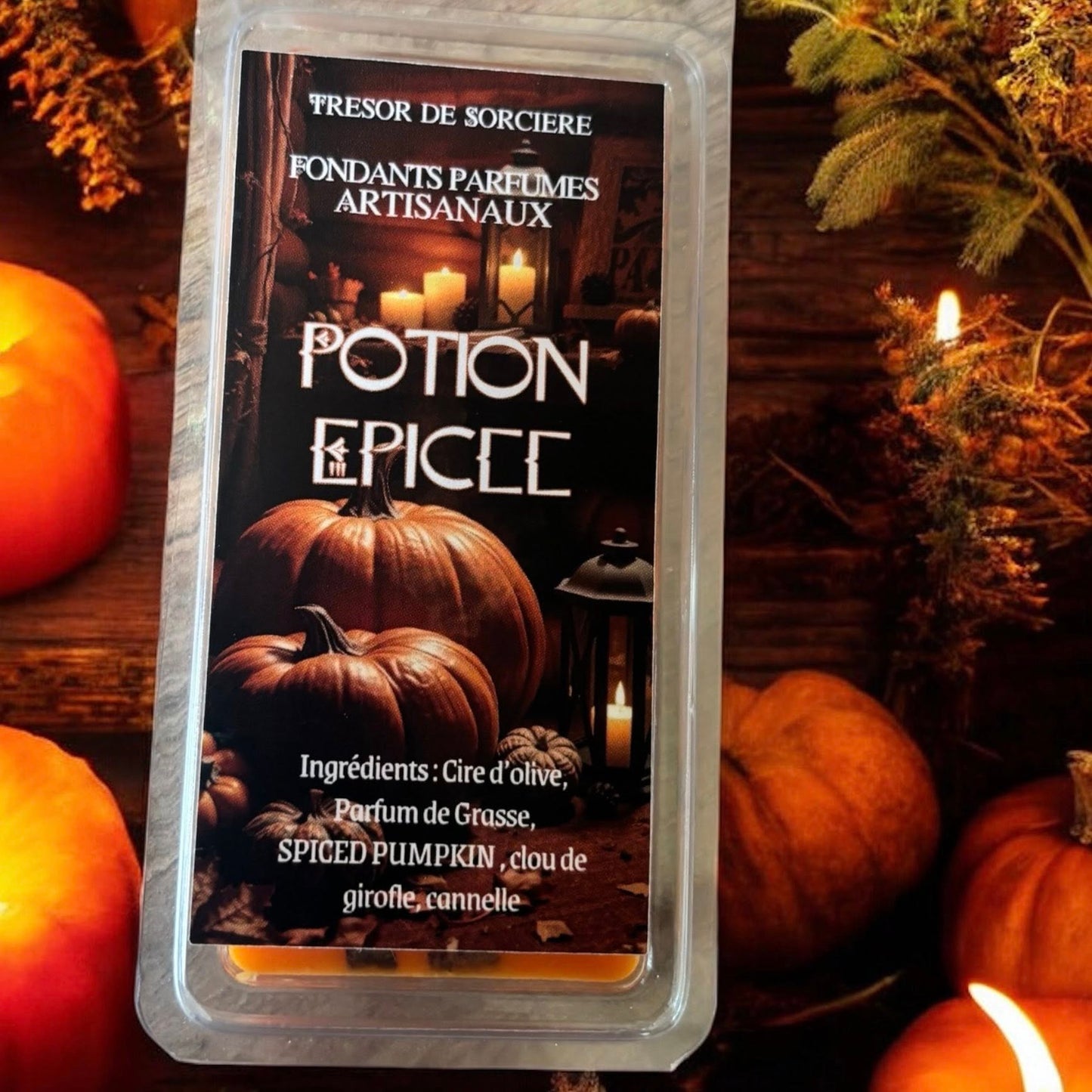 fondants potion épicée, fondants samhain