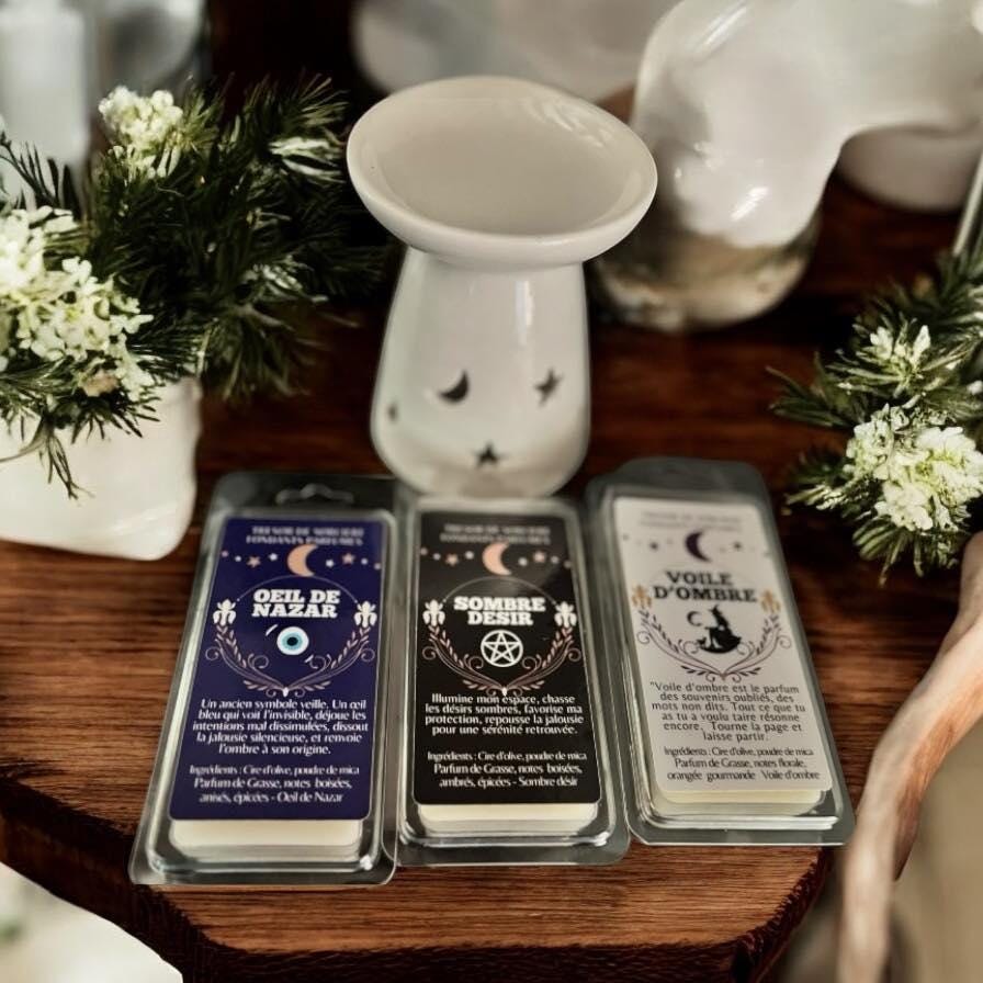 Coffret Fusion Alchimique, détail brûleur à cire