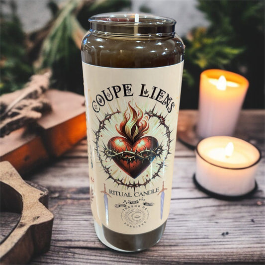 Bougie Neuvaine "coupe liens"