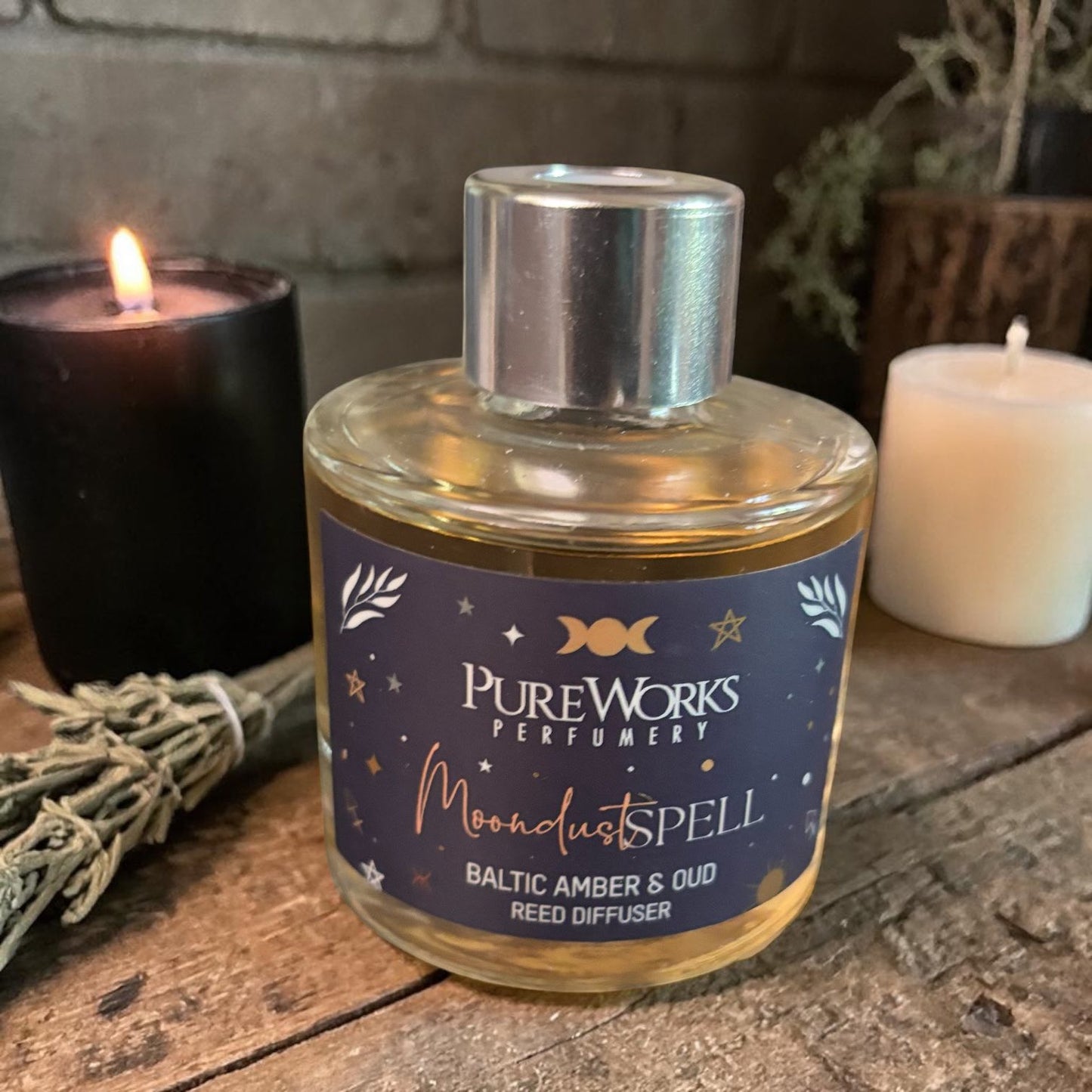 Diffuseur de parfum pure works "poussière de lune"