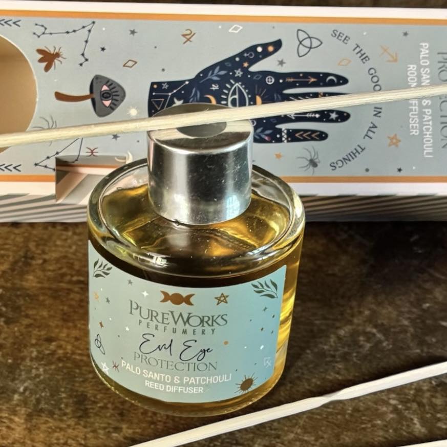 Diffuseur à parfum pure works "protection mauvais oeil"