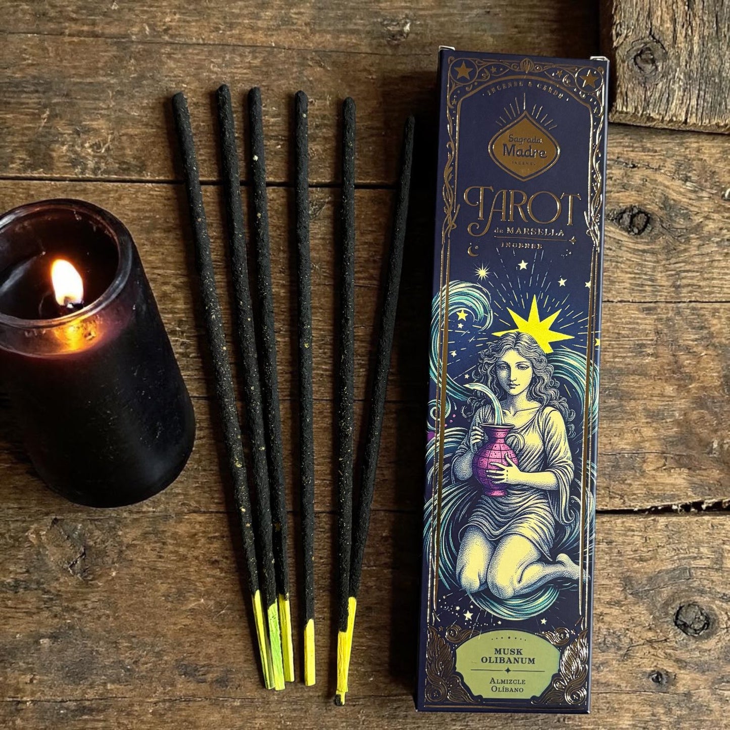 Encens Sagrada Madre "Tarot" musc oliban