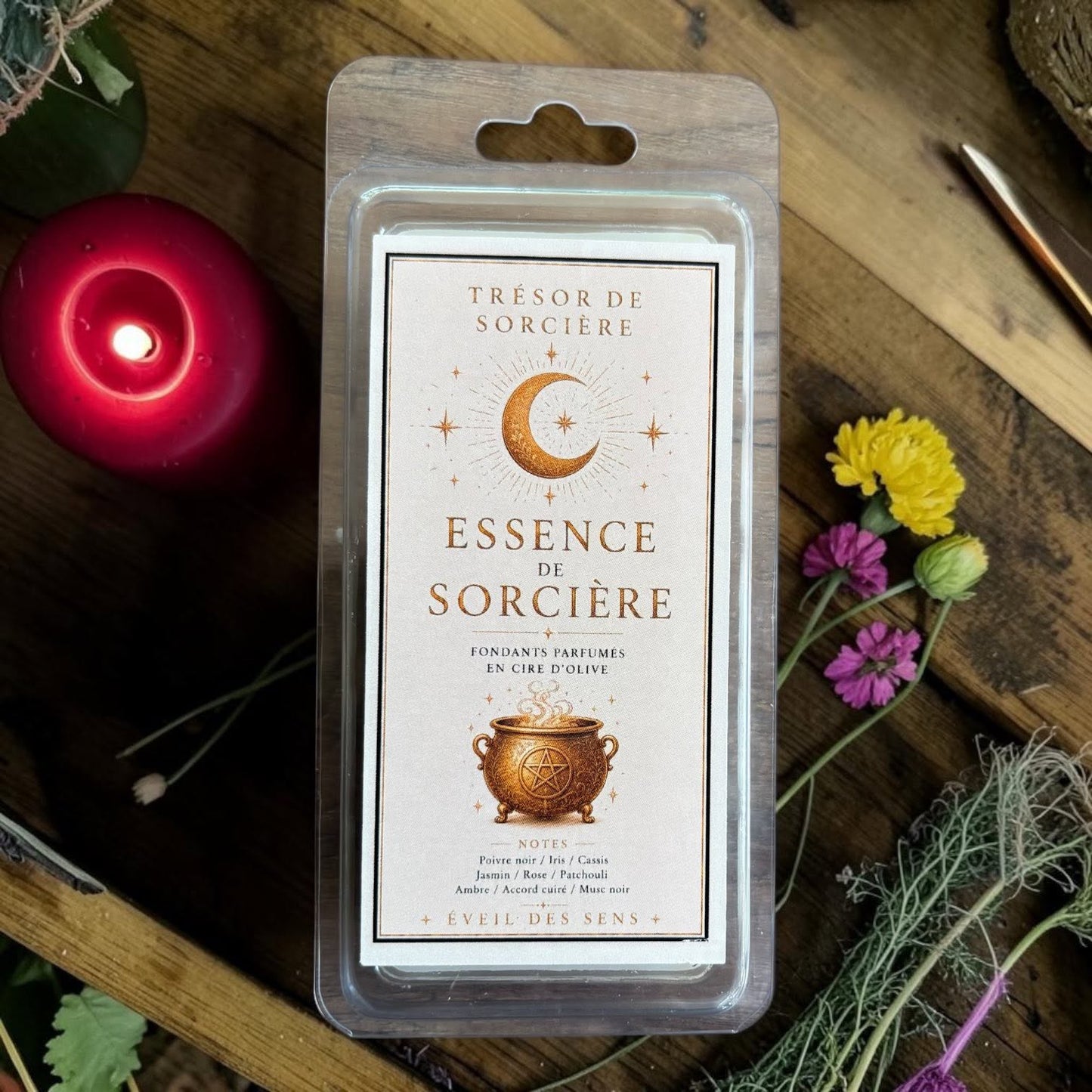 Fondants "Essence de sorcière, fondants sorcière, fondants parfumés