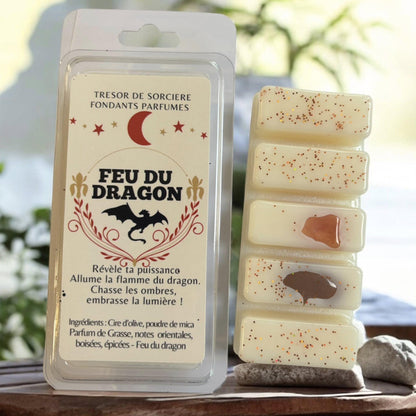 Fondants parfumés Feu du Dragon, fondants sorcière