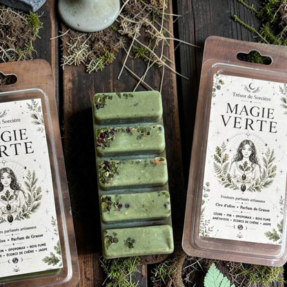 Fondants parfumés Magie Verte - fondants sorcière