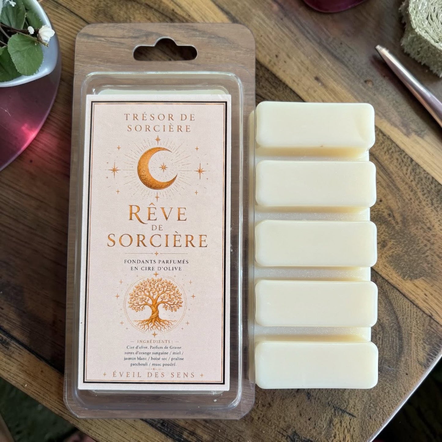 fondants d'intention, fondants witchy, fondant sorciere