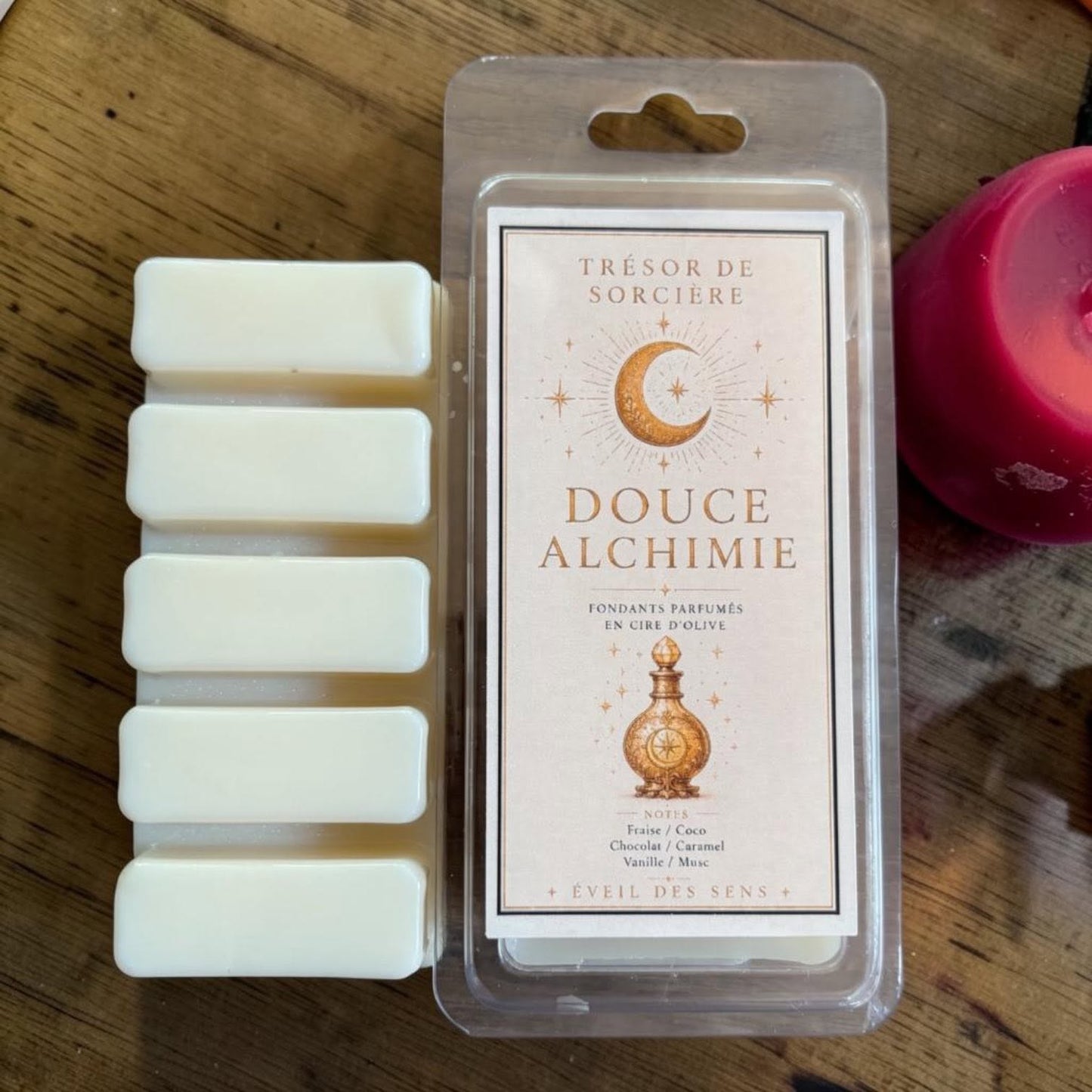 fondants d'intention, fondants witchy, fondant sorciere