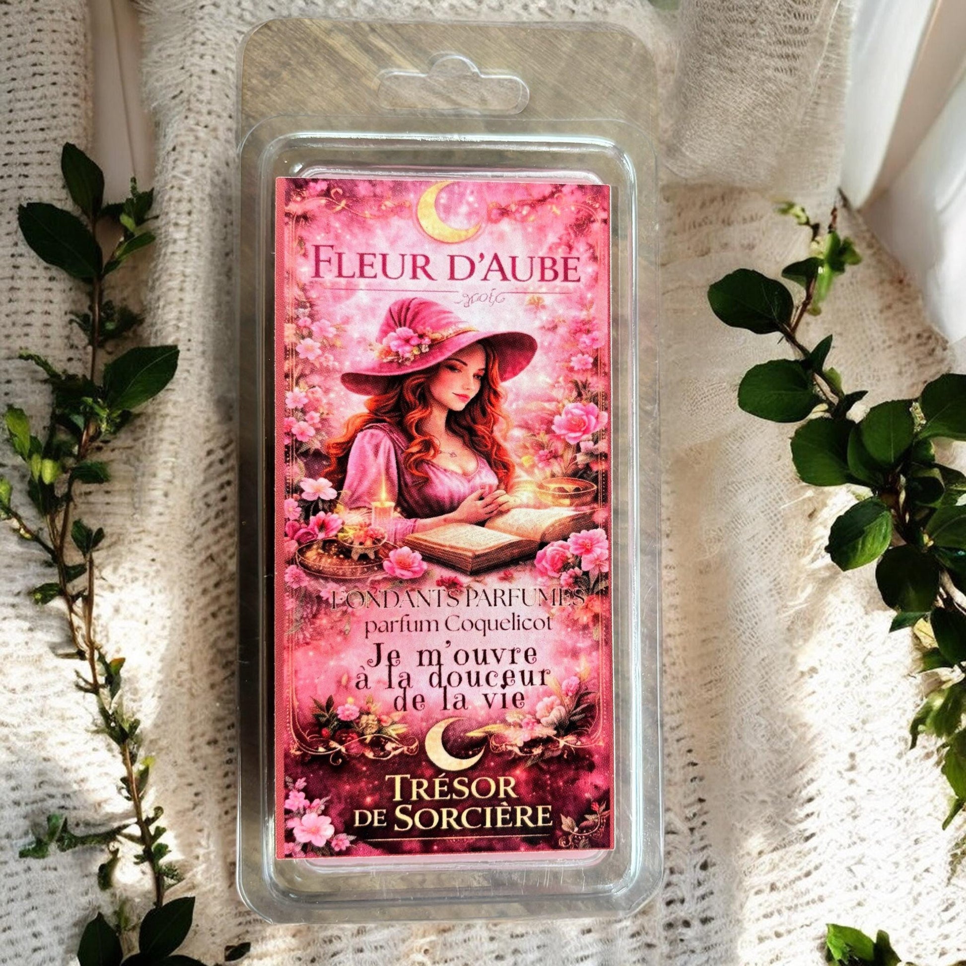 coffret fondants de cire parfumés, fondants Ostara, fondants magiques, fondants sorcière, fondants witchy