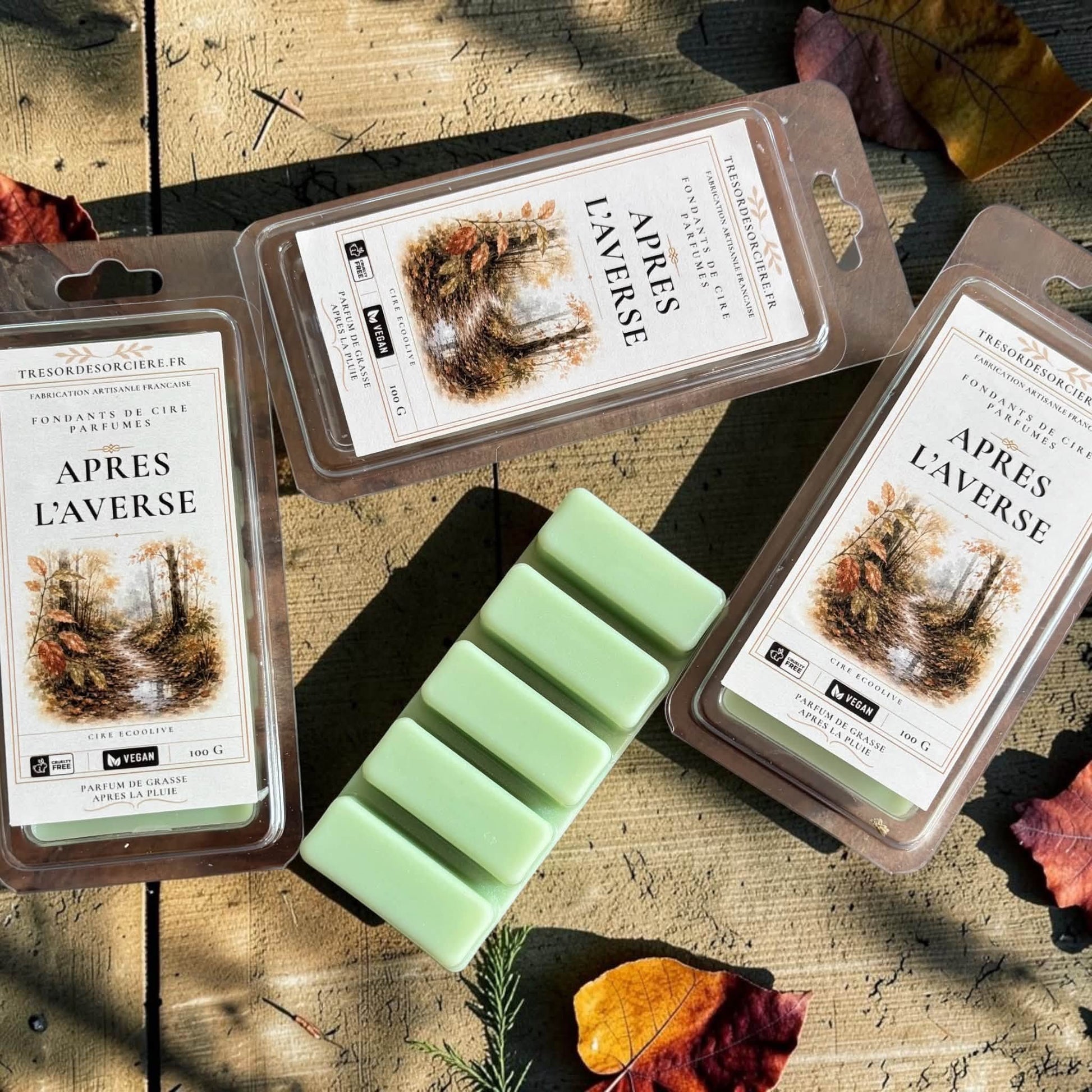 fondants parfumés cocooning, fondants parfumés automne, fondants d'intention