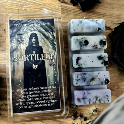 Fondants parfumés Sortilège, fondants sorcière