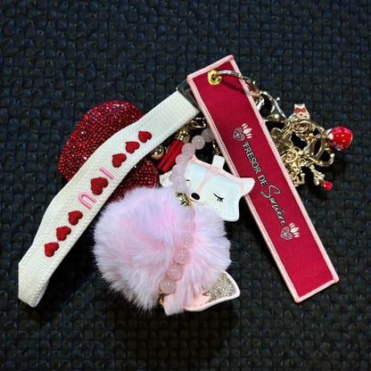 Gri-Gri porte clés, gri gri de sac, talisman amour, gri gri amour