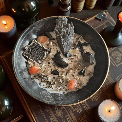 Bougie Samhain 4 mèches modèle unique