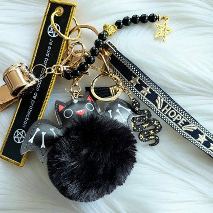 Porte clés Gri gri, talisman de protection, porte clés