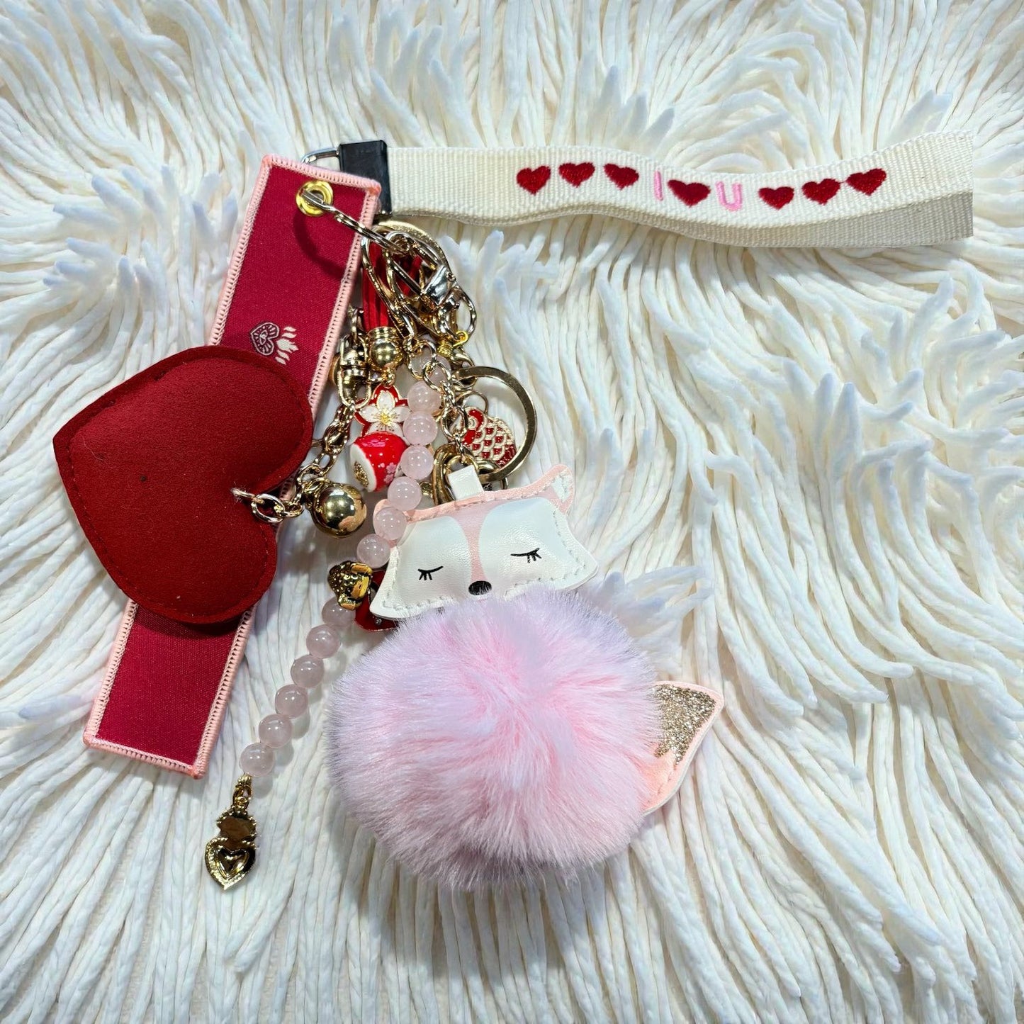 Gri-Gri porte clés, gri gri de sac, talisman amour, gri gri amour