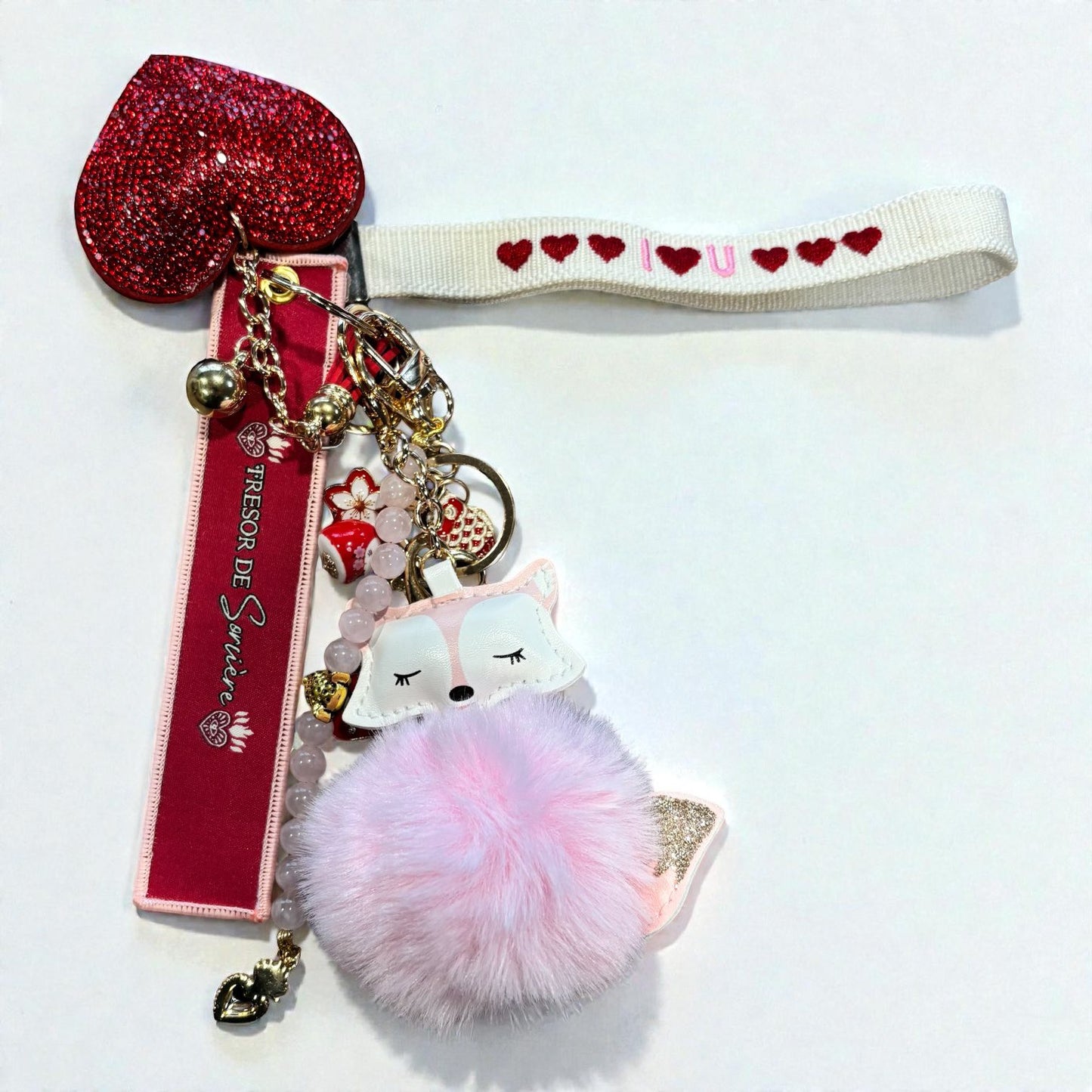 Gri-Gri porte clés, gri gri de sac, talisman amour, gri gri amour