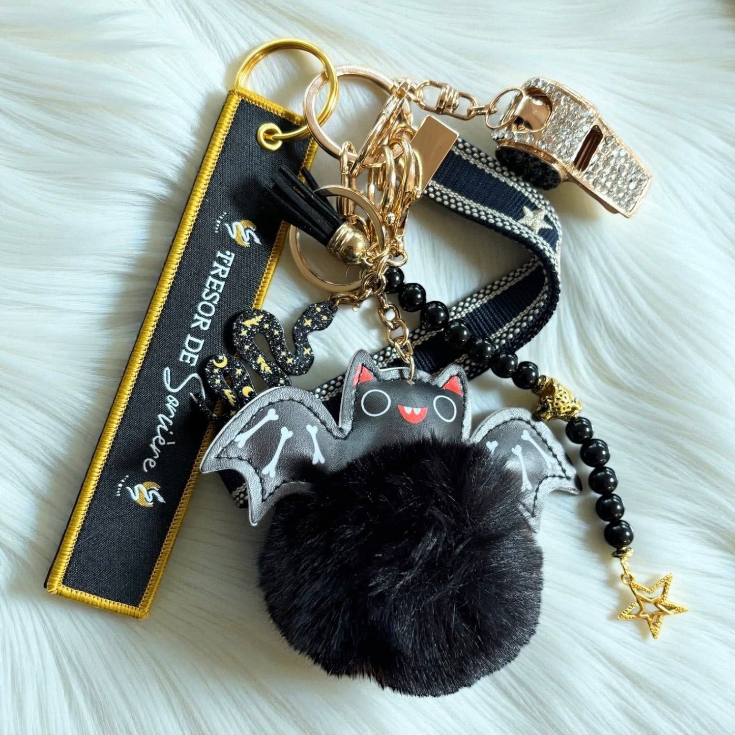 Porte clés Gri gri, talisman de protection, porte clés