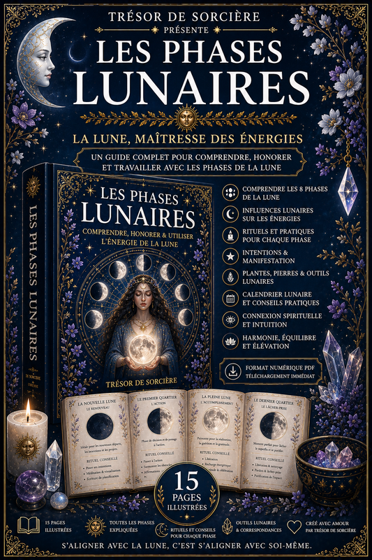 Téléchargement grimoire 15 pages "guide de la lune"