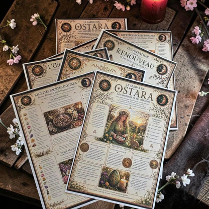 Téléchargement 15 pages de grimoire "le sabbat d'Ostara"