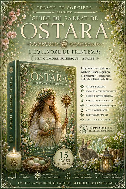 pages de grimoire sabbat ostara