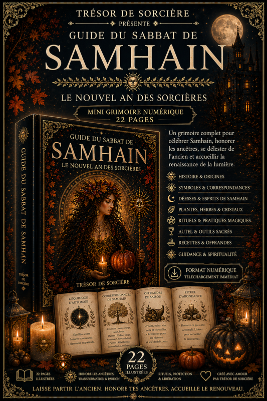 pages de grimoire samhain