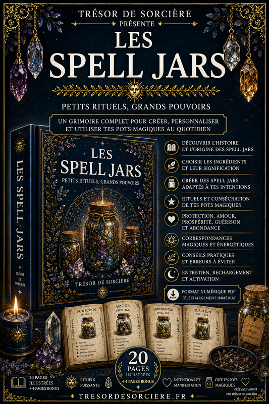 Téléchargement pages de grimoire "Les spell jars" 28 pages