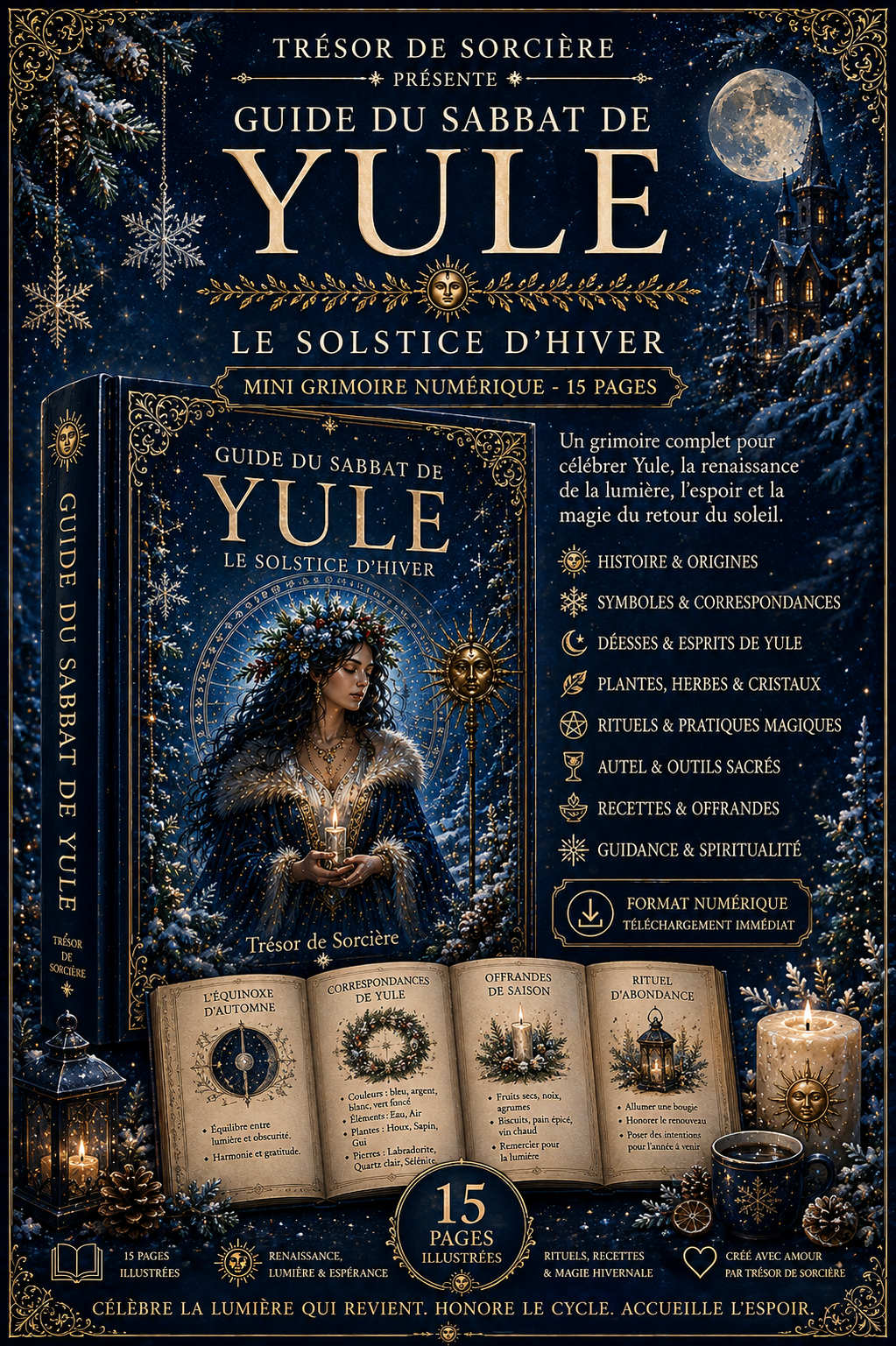 yule pages à télécharger