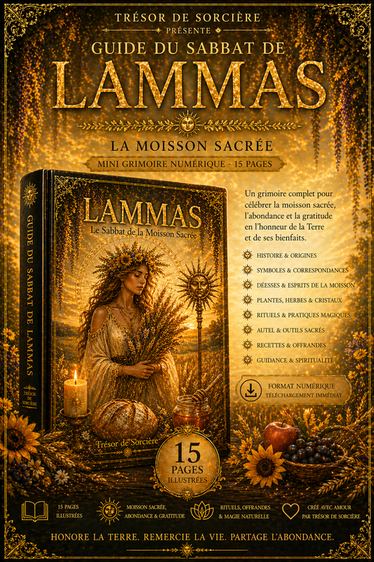 Téléchargement grimoire 15 pages "le sabbat de Lammas"