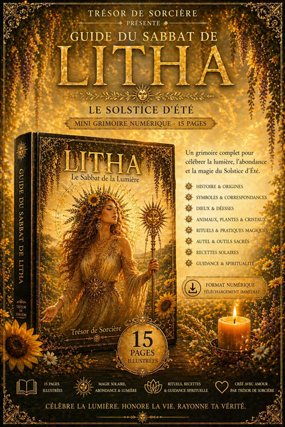Téléchargement grimoire 15 pages "Le sabbat de Litha"