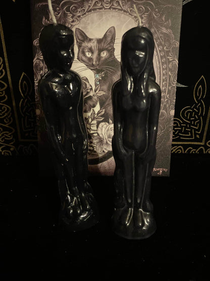 Bougies dagyde pour pratique magique, sorcellerie, occultisme, ésotérique, sorcière, witch, magie, rituel, hoodoo