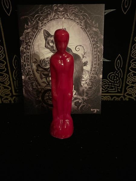 Bougies dagyde pour pratique magique, sorcellerie, occultisme, ésotérique, sorcière, witch, magie, rituel, hoodoo