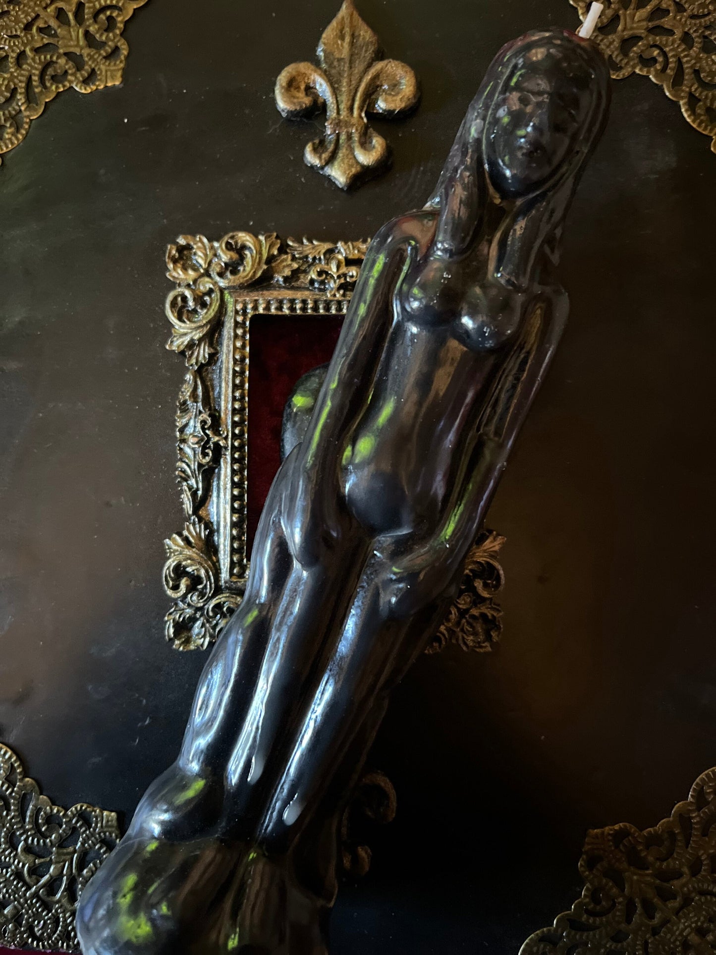 Bougies dagyde pour pratique magique, sorcellerie, occultisme, ésotérique, sorcière, witch, magie, rituel, hoodoo