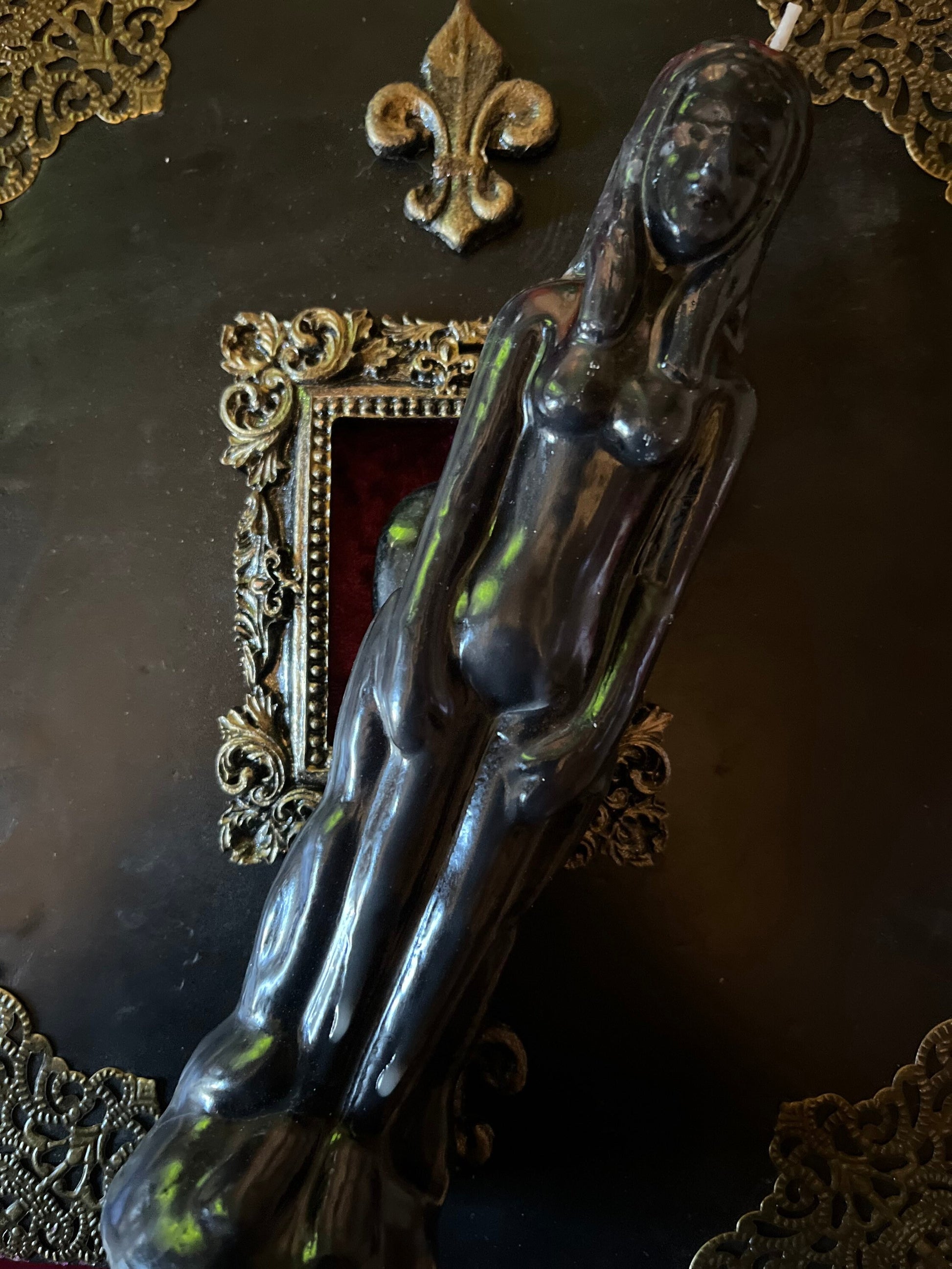 Bougies dagyde pour pratique magique, sorcellerie, occultisme, ésotérique, sorcière, witch, magie, rituel, hoodoo