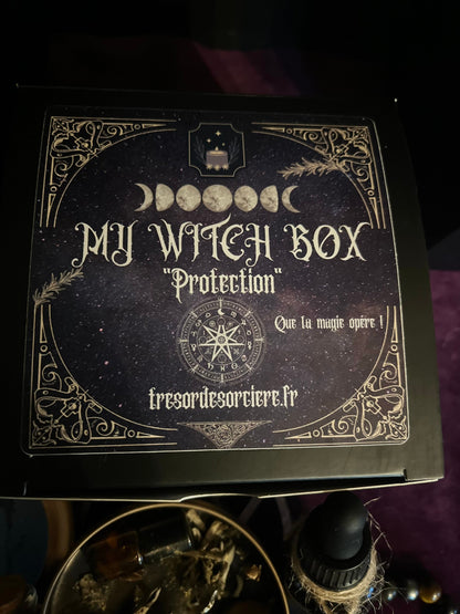 Box de protection, box ésotérique « my witch box de protection » witchcraft
