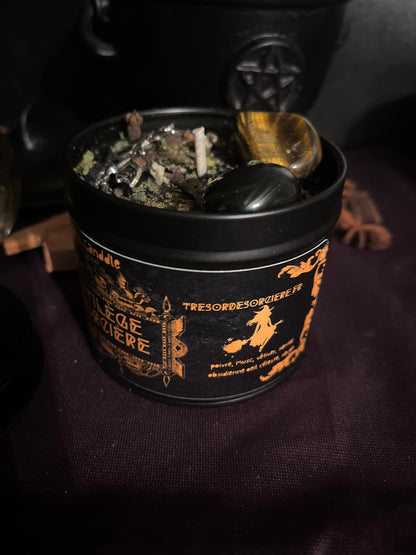 Bougie protection sortilège de sorcière