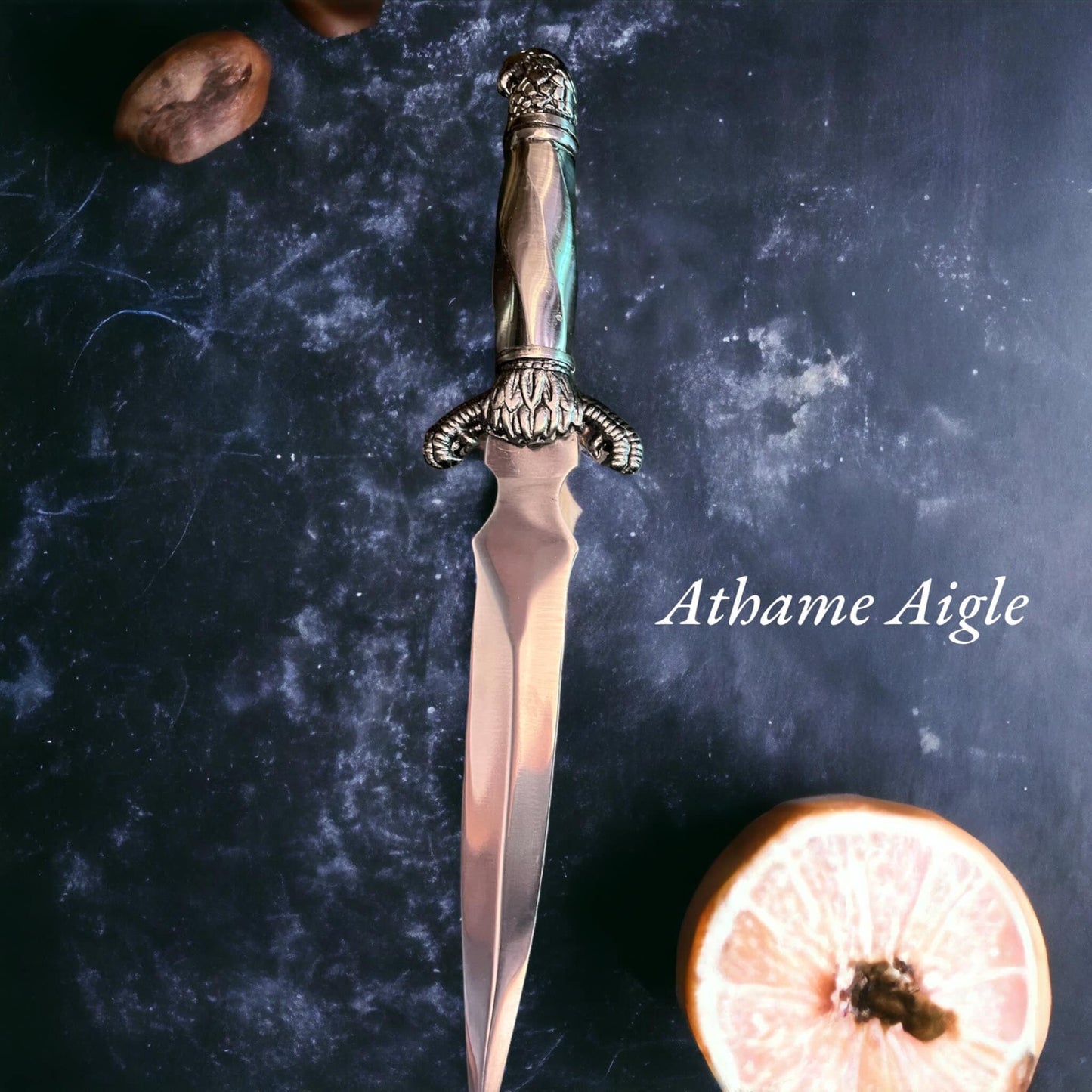 Athamé "tête d'aigle, athamé sorcière