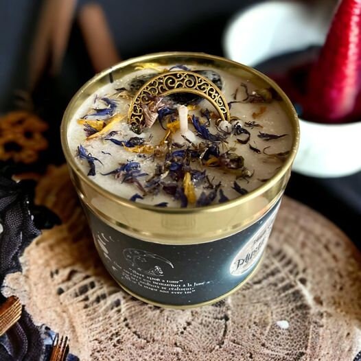 Bougie d'intention "mystic moon"