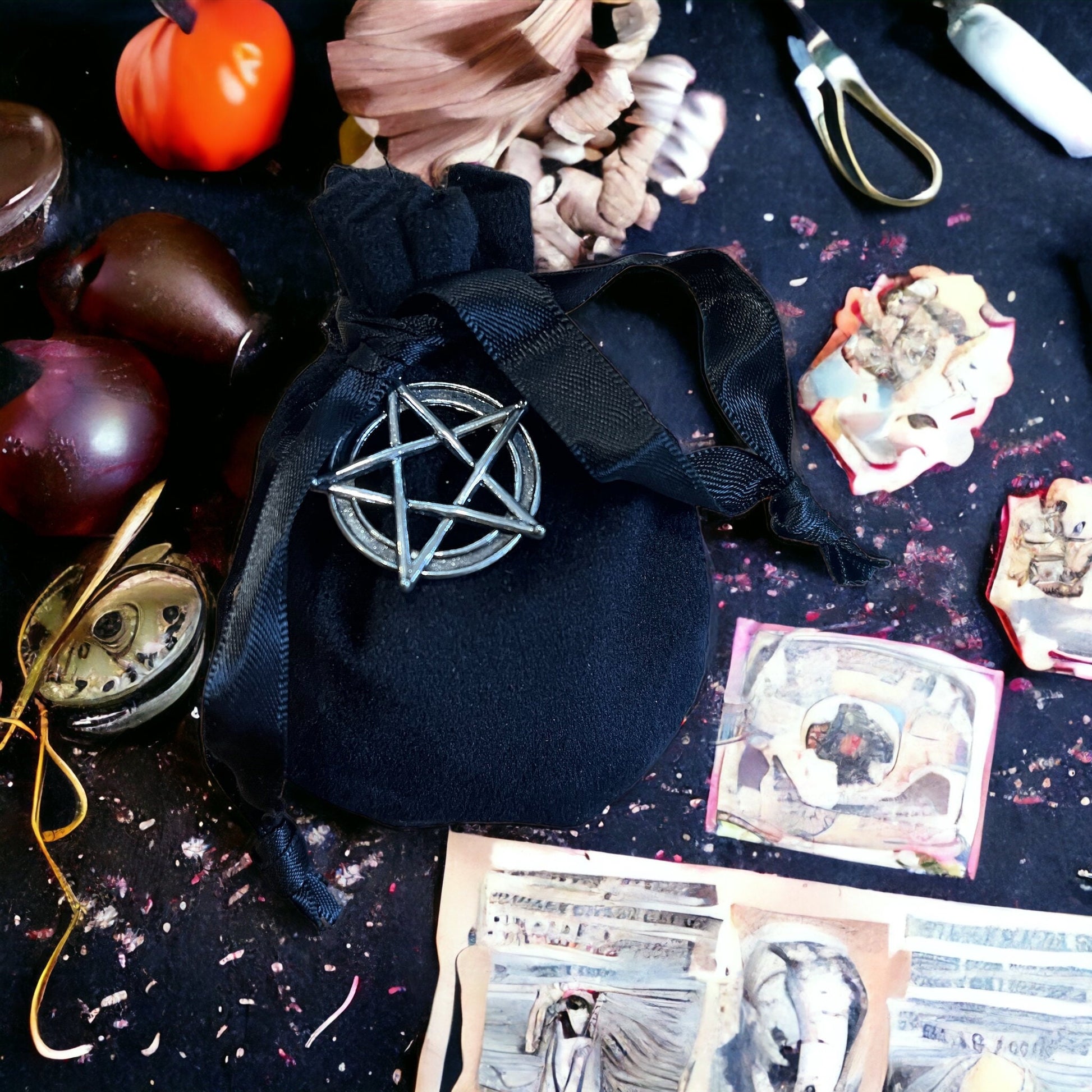 Sac mojo protection (jalousies, ennemis, attaques psychiques) , mojo bag, amulette protection