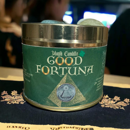 Bougie chance, prospérité, abondance "Good Fortuna"