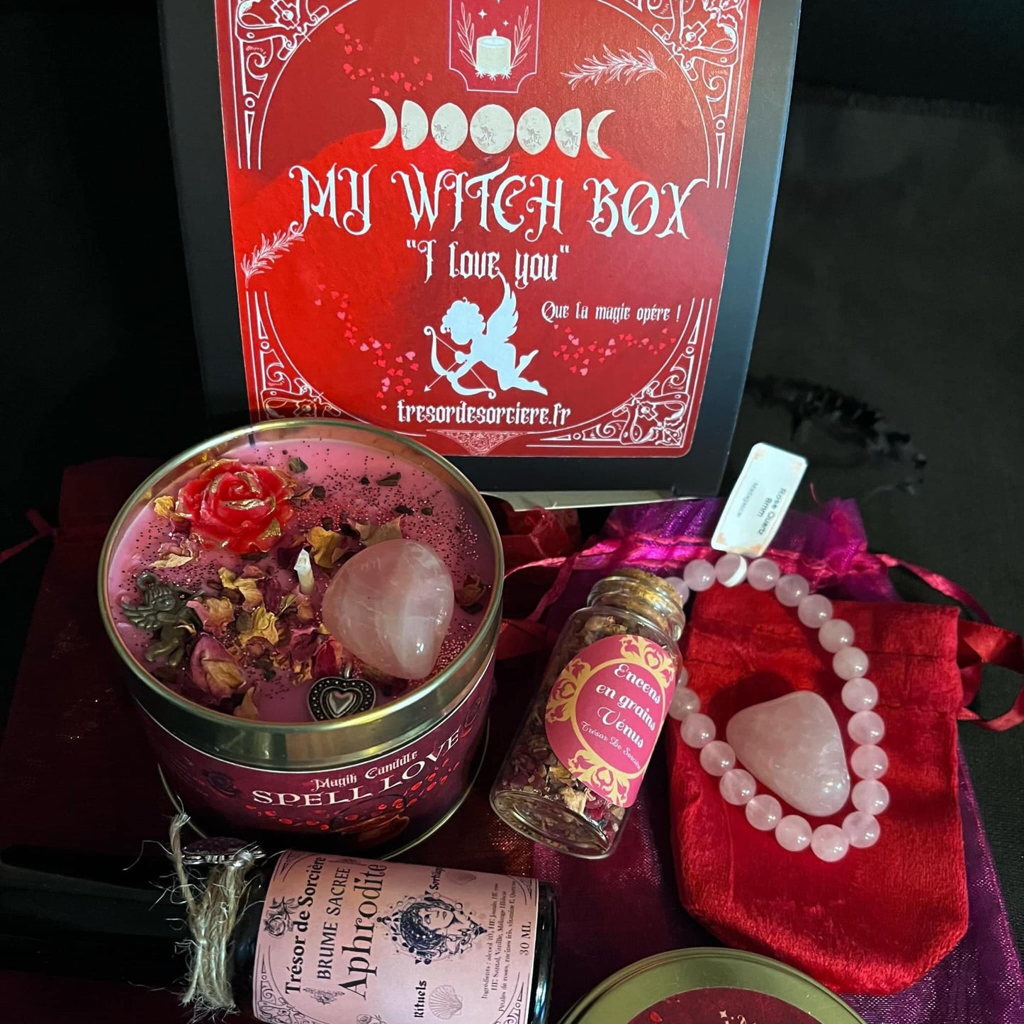 Box ésotérique, box amour « my witch box amour »