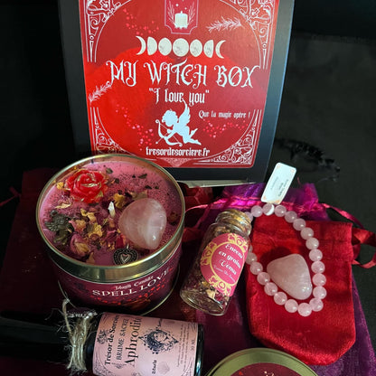 Box ésotérique, box amour « my witch box amour »