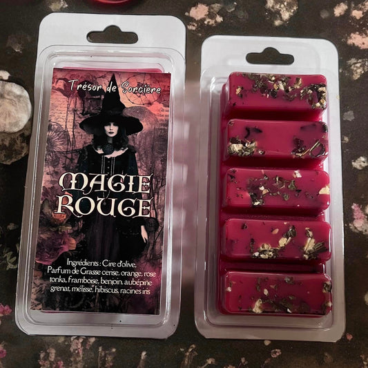 Fondants d'intention, fondants sorcière "Magie rouge"